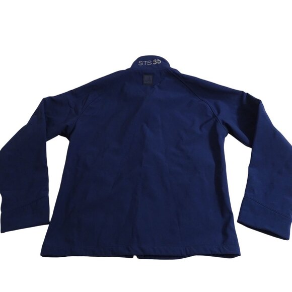 Sperry Top Sider STS35 Men Blue Performance Softshell Jacket Size M Nautical - Picture 5 of 15